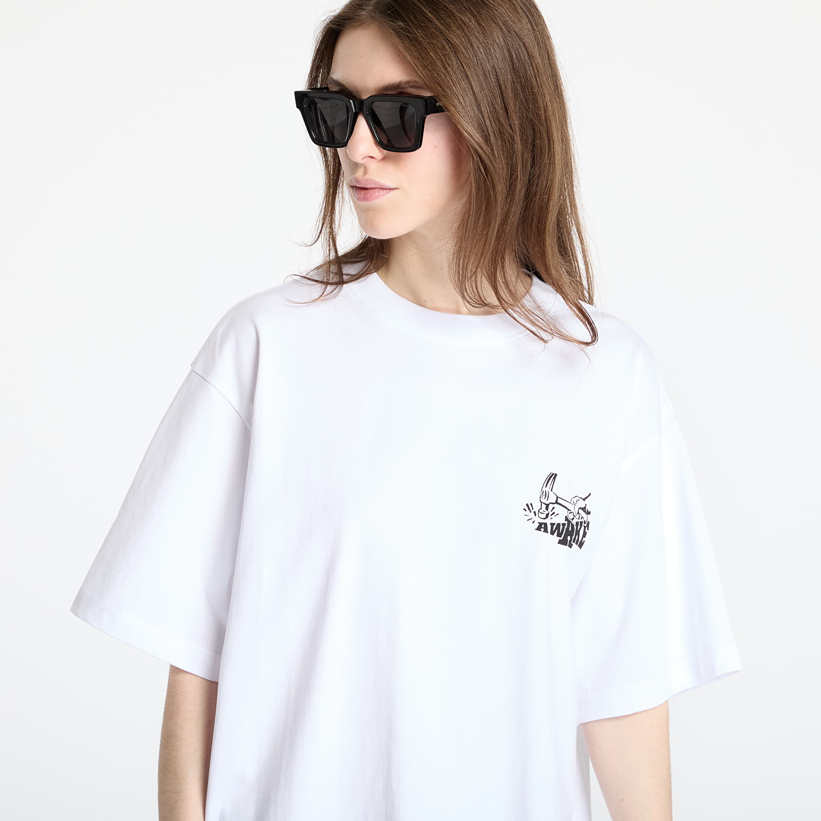 T-shirts Awake NY Hammer SS Tee White