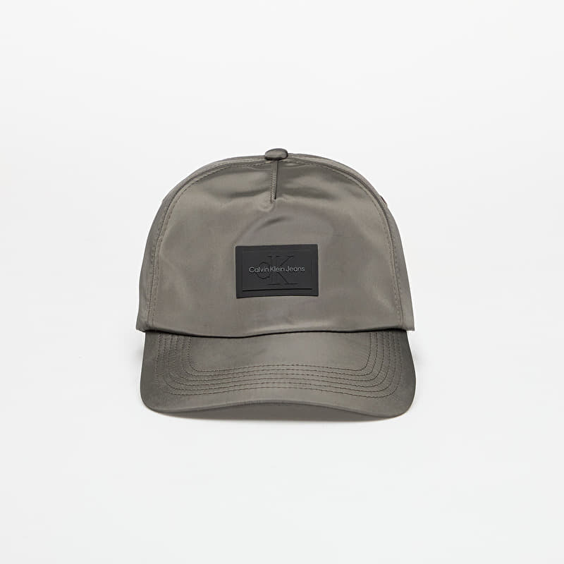 Calvin Klein Jeans Monologo 6 Panel Cap Gray
