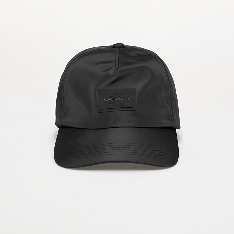 Calvin Klein Jeans Monologo 6 Panel Cap Black