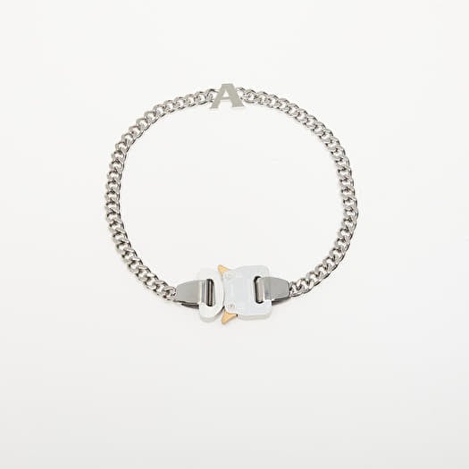 Alyx Studio Buckle Necklace With Charm Silver