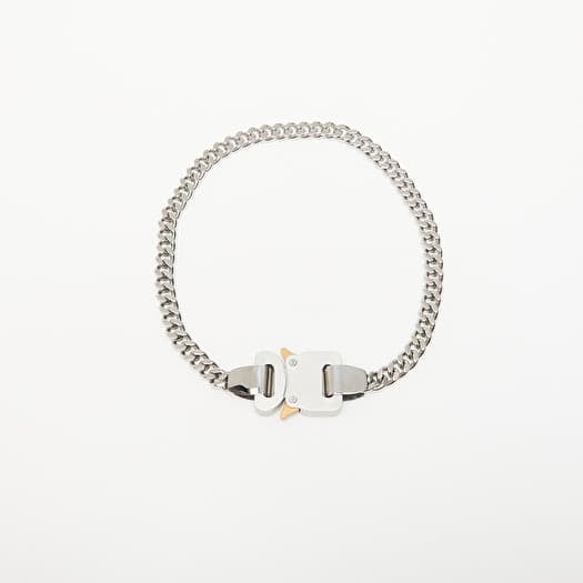 Alyx Studio Metal Buckle Necklace Silver