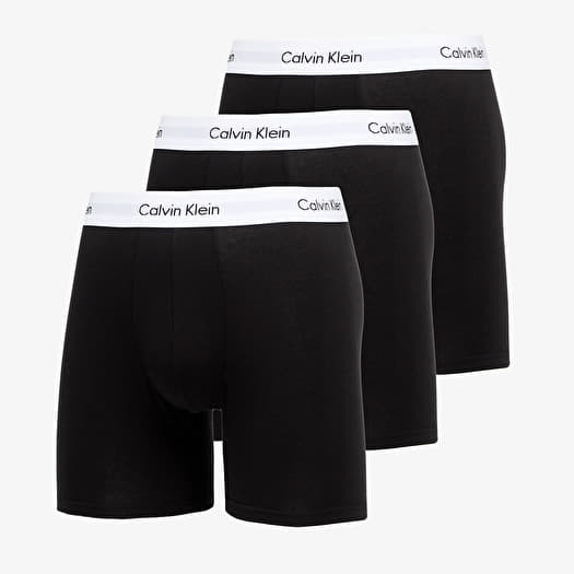 Calvin Klein 3-Pack Boxer Briefs Black