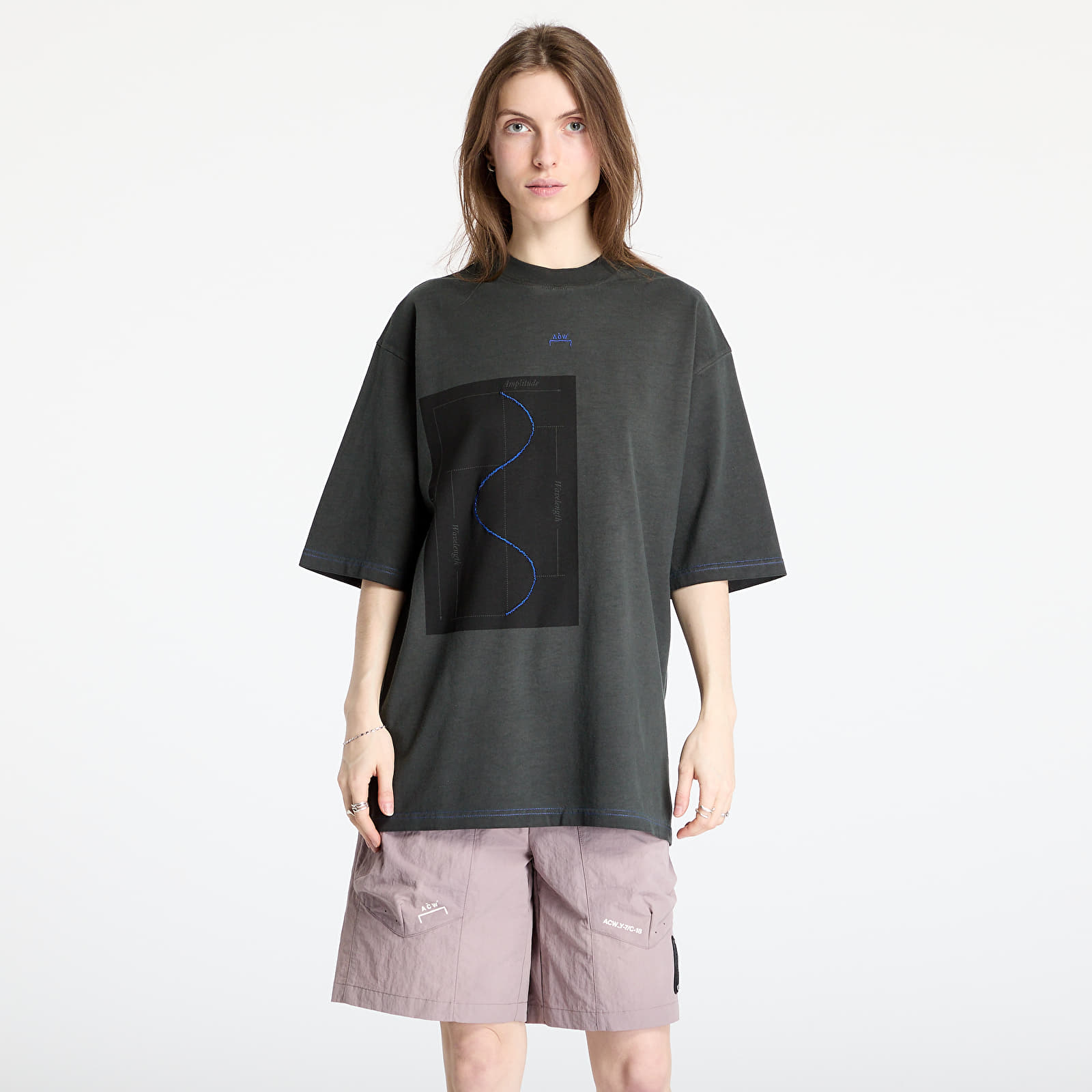 T-shirts A-COLD-WALL* Waveform T-Shirt Black