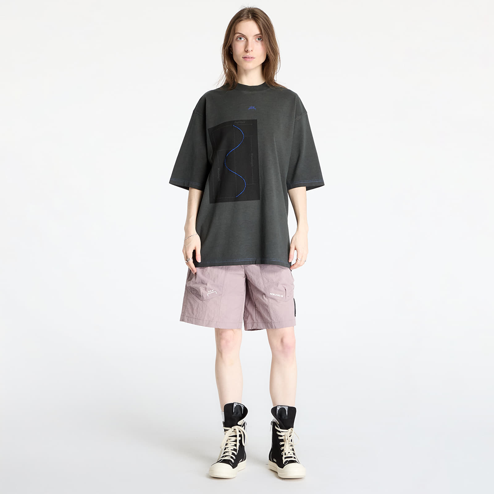 T-shirts A-COLD-WALL* Waveform T-Shirt Black
