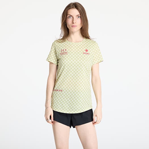 Tričko SAYSKY Checker Combat T-Shirt Green Aop