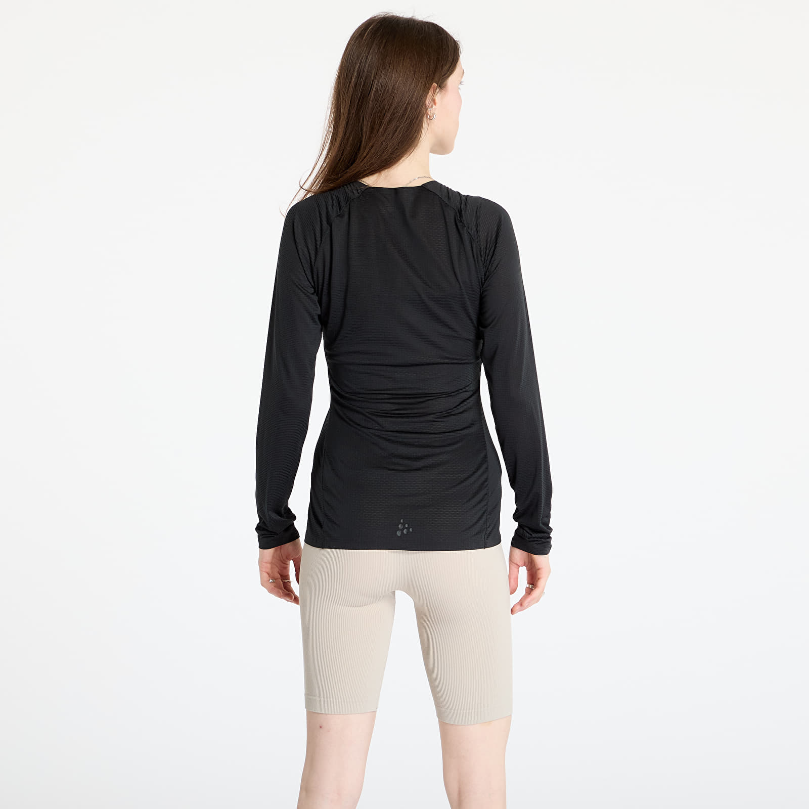 Women's T-shirts Craft Pro Dry Nanoweight Long Sleeve Tee Black