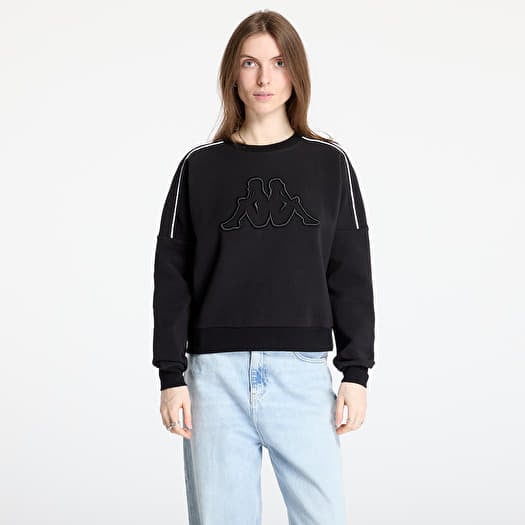 Kappa Logo Tape Barge Black