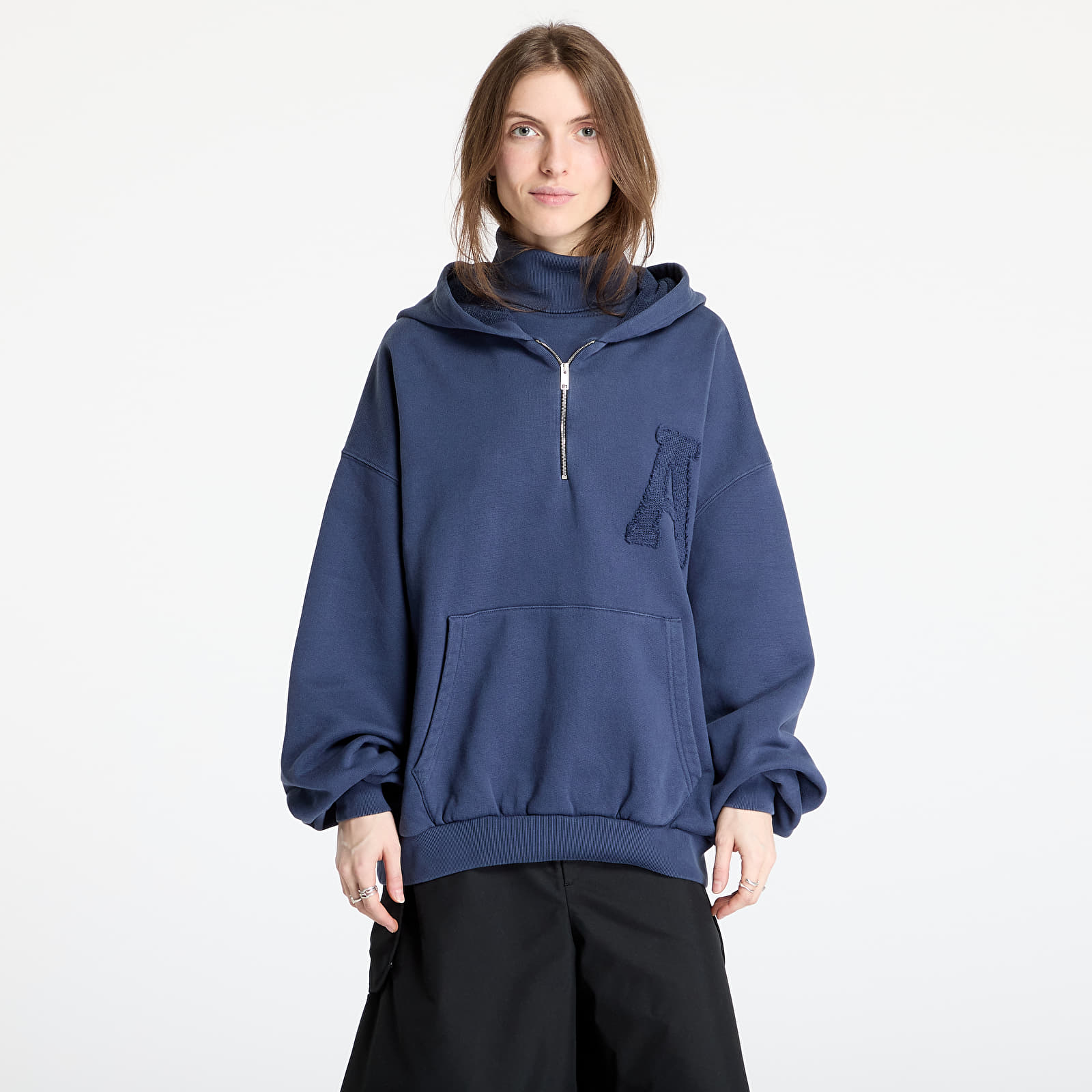 Hoodies and sweatshirts  Ambush Collar Rib Sweatshirt Insignia Blue