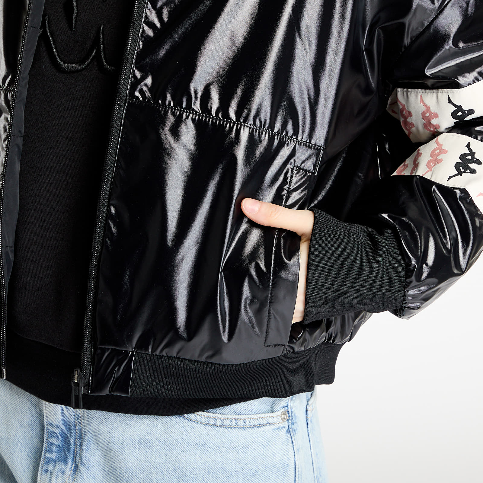 Kurtki Kappa Banda Delinao Jacket Black
