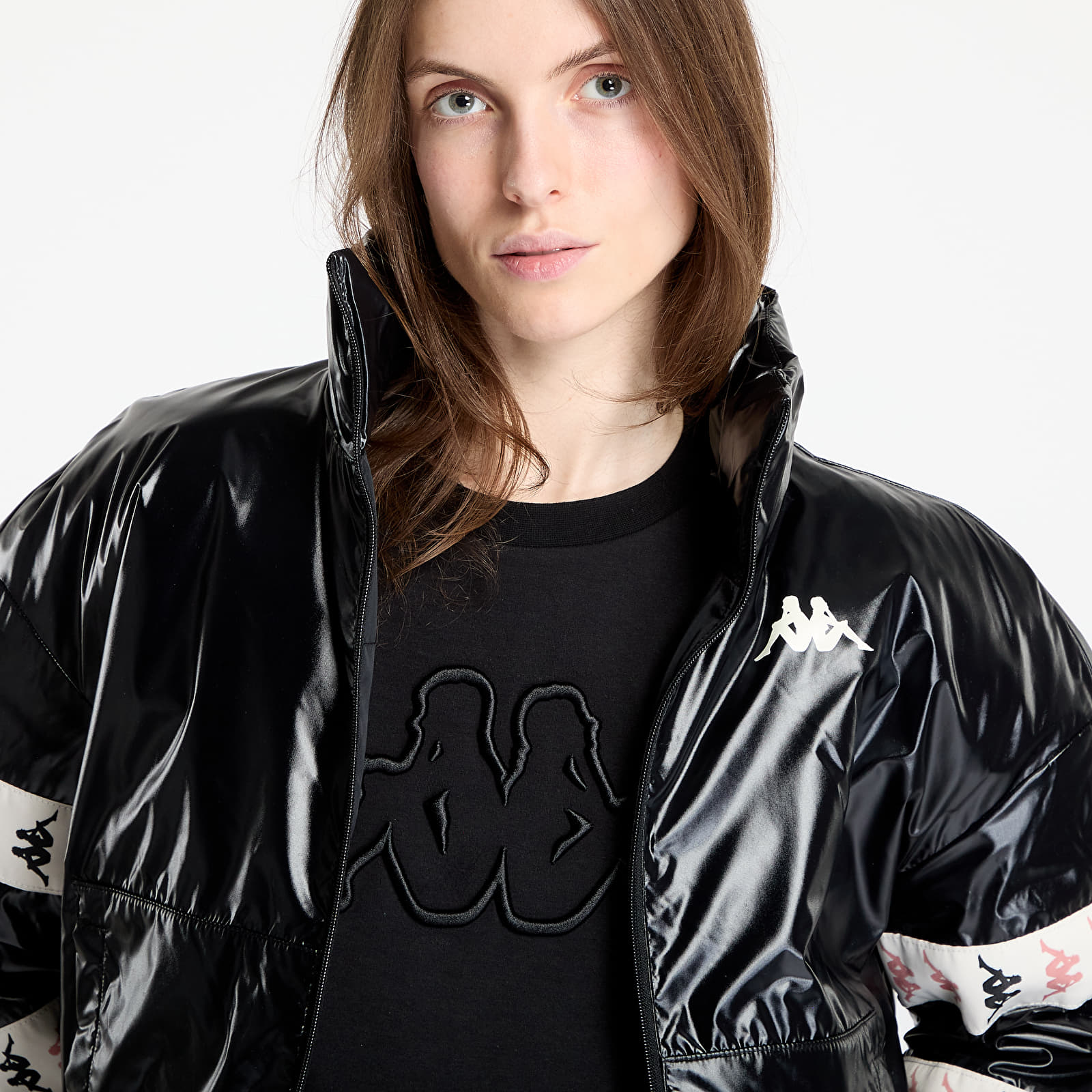 Kurtki Kappa Banda Delinao Jacket Black
