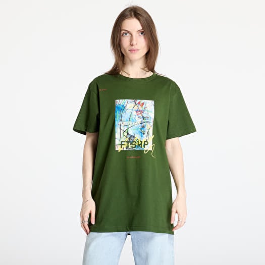 Tričko Footshop x Martin Lukáč Colouring Outside The Lines T-Shirt UNISEX Bottle
