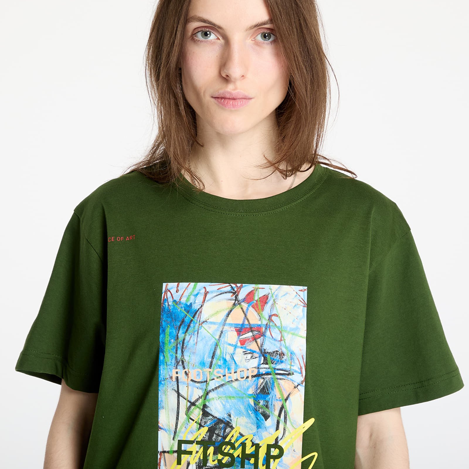 Trička Footshop x Martin Lukáč Colouring Outside The Lines T-Shirt UNISEX Bottle