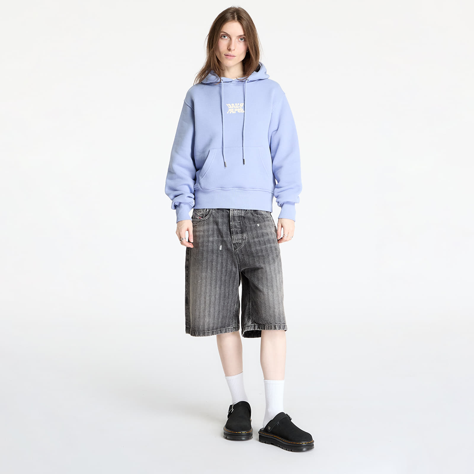 Hupparit ja collegepaidat Daily Paper Paz Hoodie Purple Impression