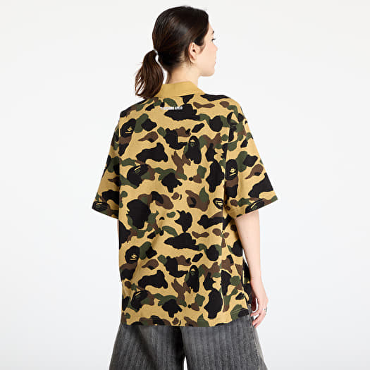 T-shirts A BATHING APE 1St Camo Jacquard Relaxed Fit Polo Shirt