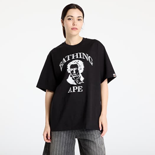 T-shirt A BATHING APE Beethoven Graphic Relaxed Fit Tee UNISEX Black
