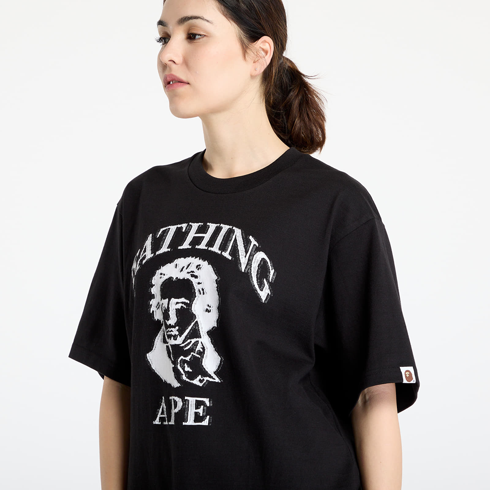 Tricouri  A BATHING APE Beethoven Graphic Relaxed Fit Tee UNISEX Black