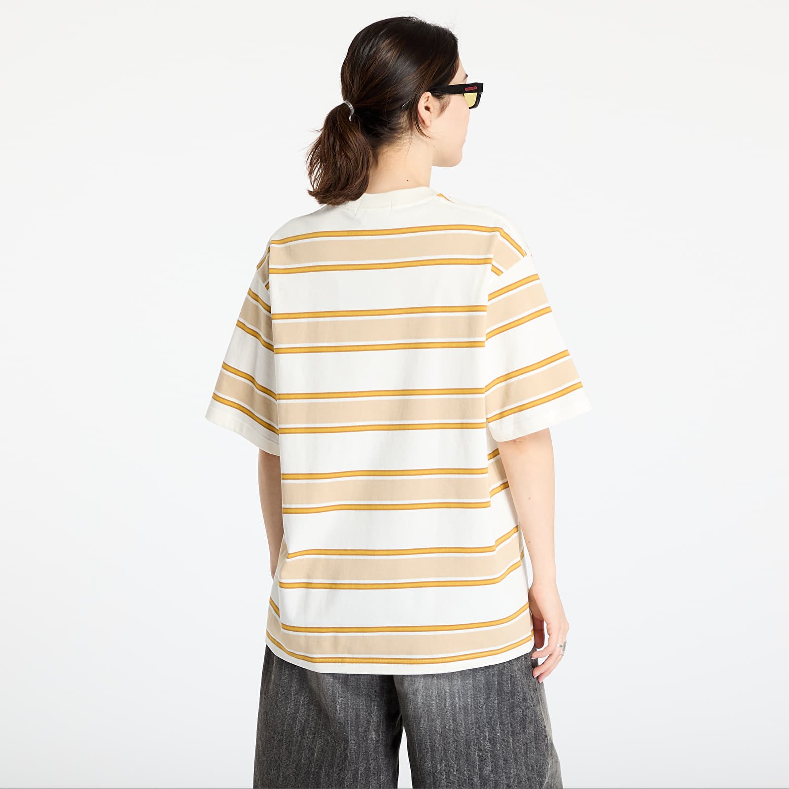 T-shirts A BATHING APE One Point Strip Relaxed Fit Tee UNISEX Ivory