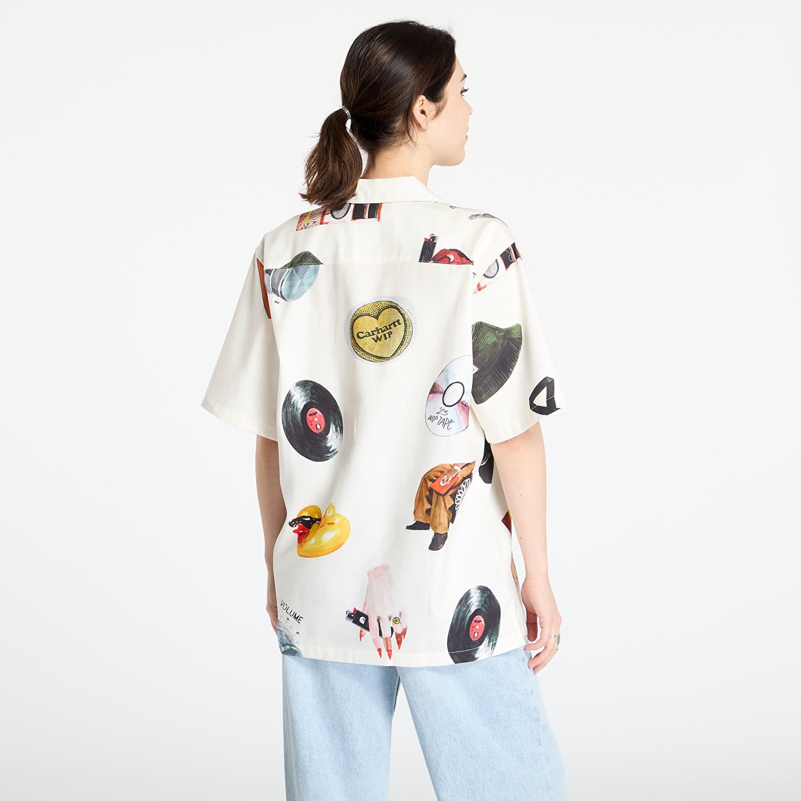 Cămăși Carhartt WIP S/S Jacob Rochester Shirt UNISEX Jacob Rochester Print/ Wax