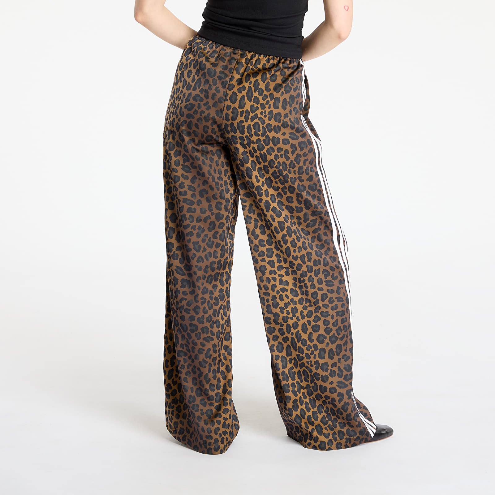 Damebukser adidas Originals Wide Leg Pants Multicolor/ Bronze Strata