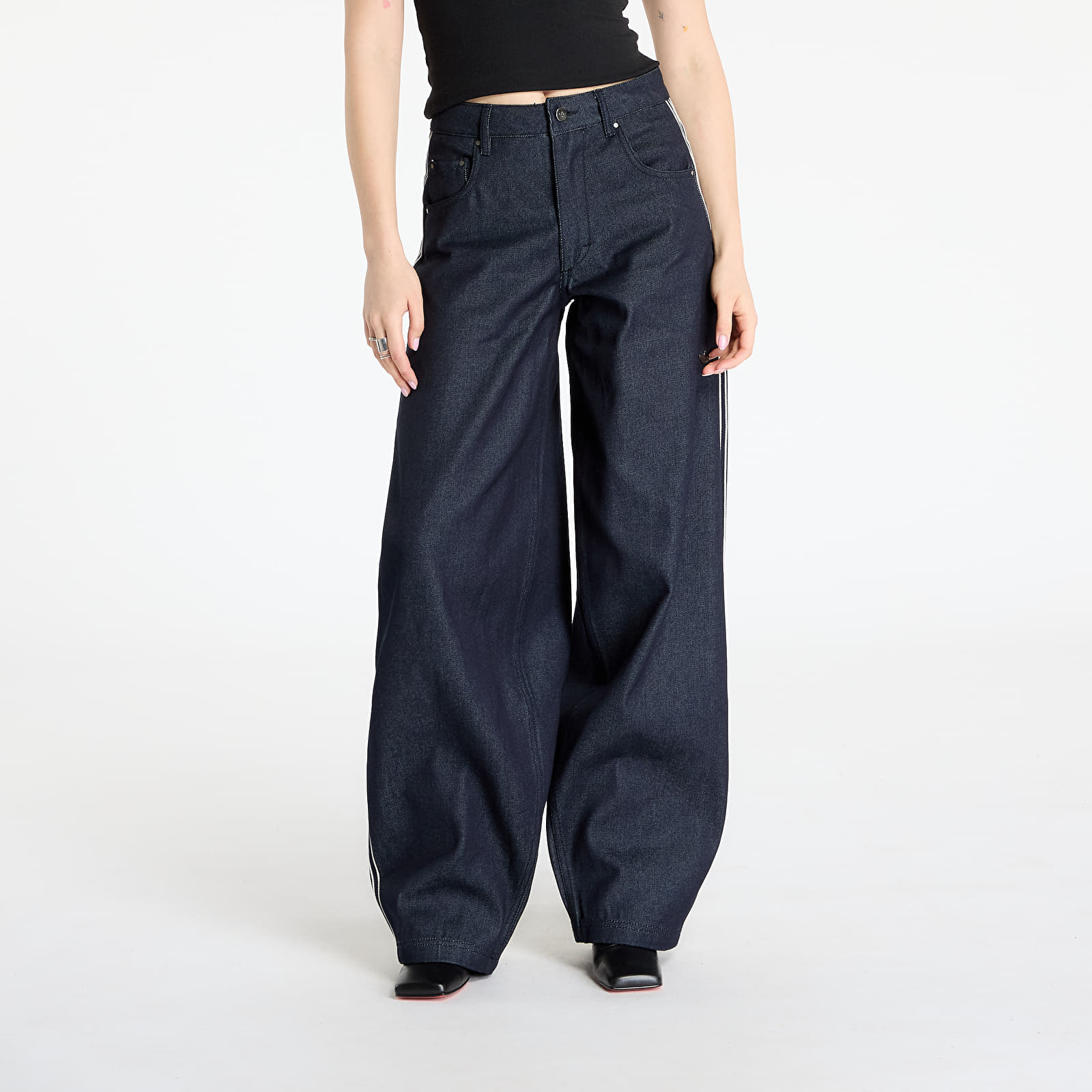 Kalhoty adidas Denim Pant Indigo Denim