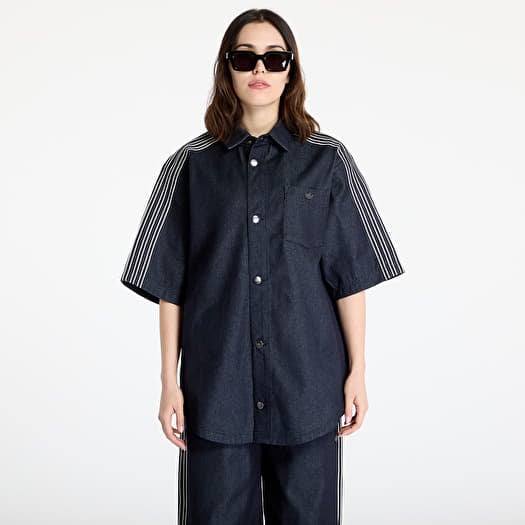 Shirt adidas Denim Short Sleeve Shirt Blue/ Indigo Denim