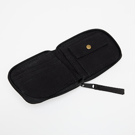 Carteras de los hombres Dickies Duck Canvas Wallet Black Footshop