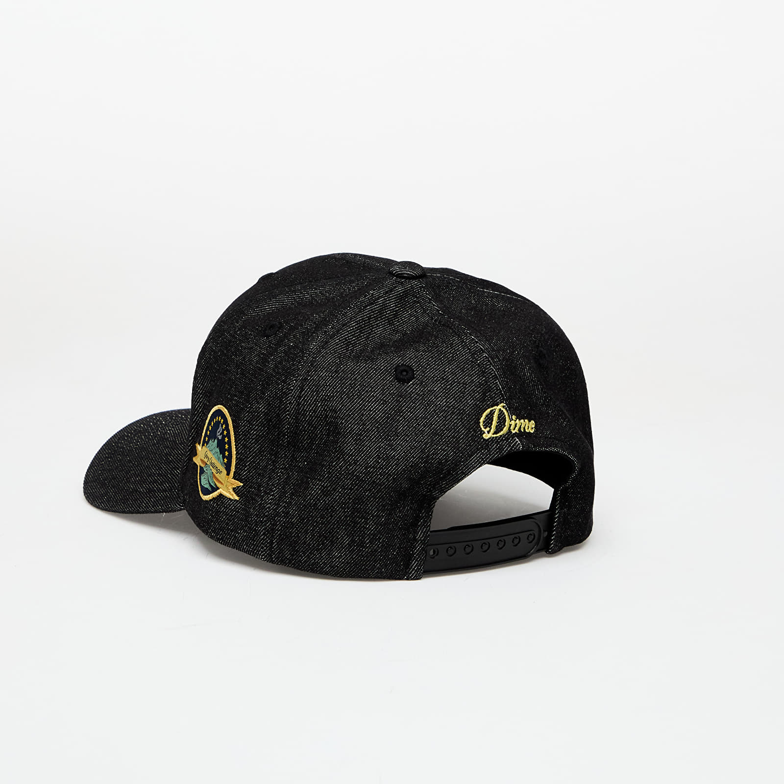Șepci DIME Cursive D Full Fit Cap Black Denim