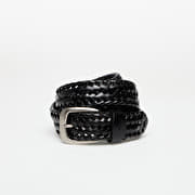 DIME Braided Leather Belt Black
