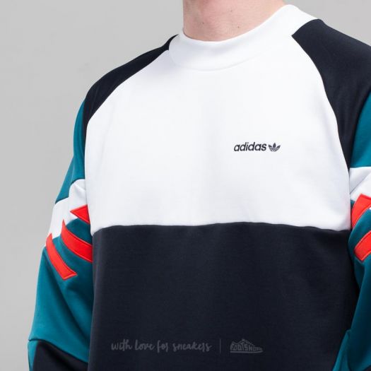 Hoodies and sweatshirts adidas Chop Shop Crew Legend Ink White Footshop