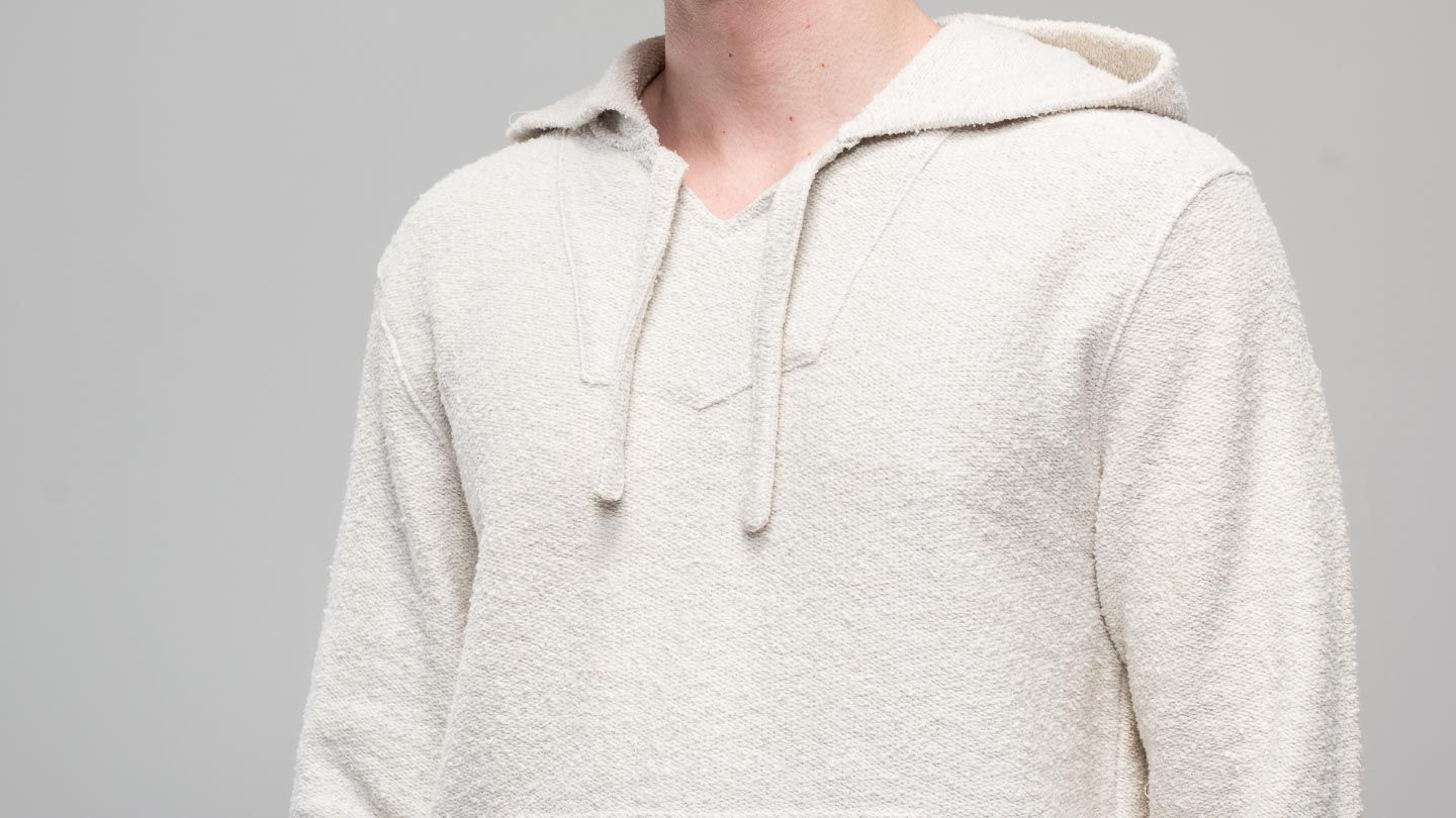 Hoodies and sweatshirts St ssy Baja Poncho Natural Footshop
