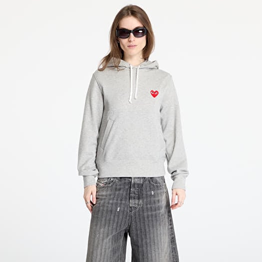 Comme des Garçons PLAY Hoodie Grey