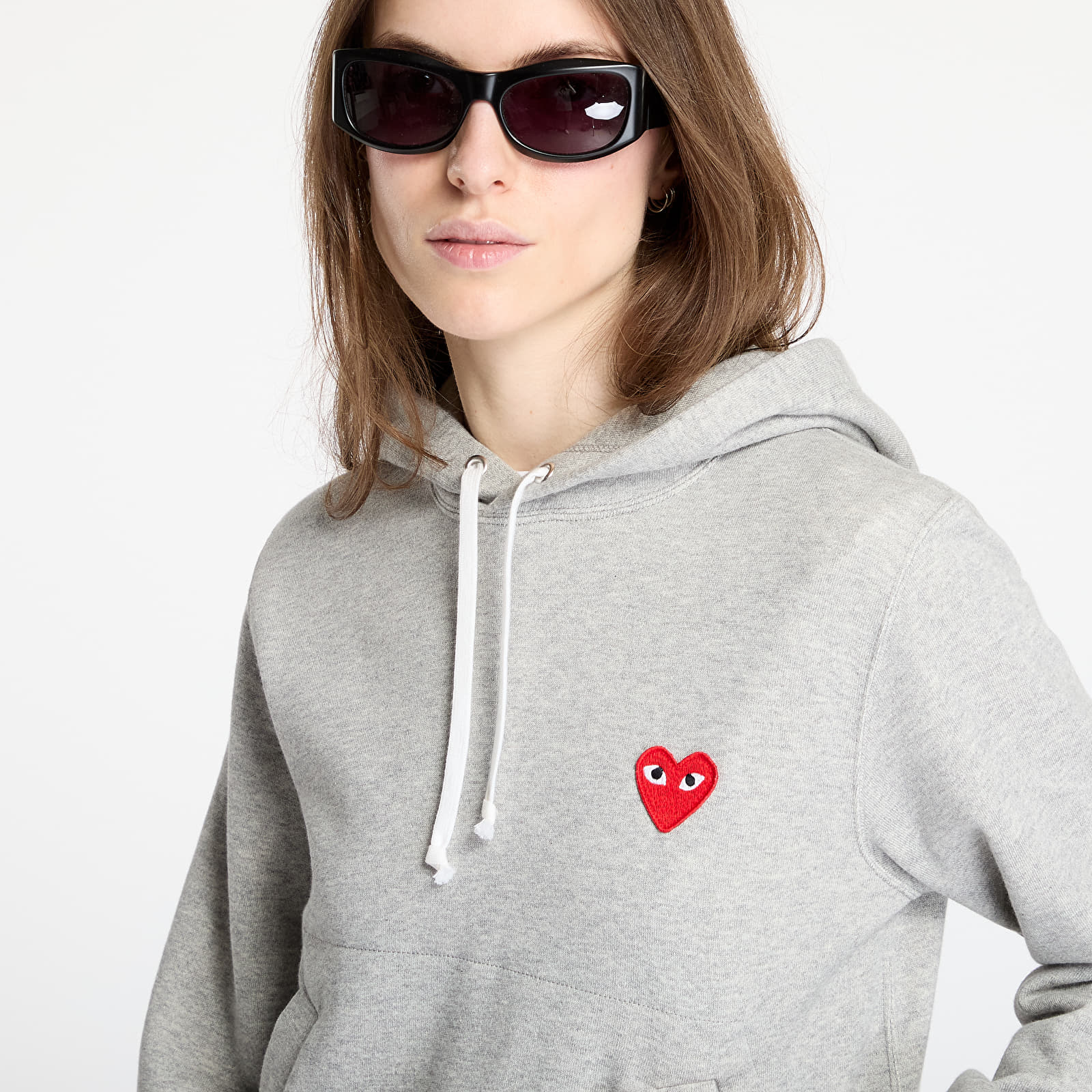 Hoodies en truien Comme des Garçons PLAY Hoodie Grey