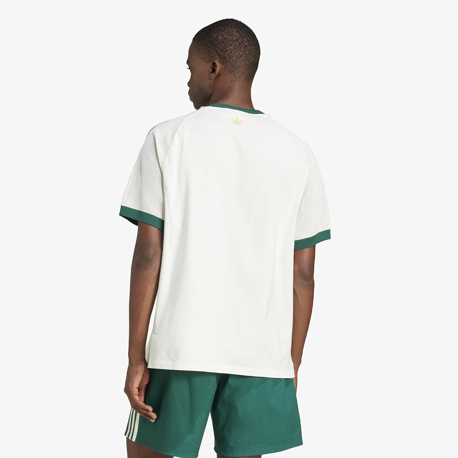 Magliette da uomo adidas Premium Knitted Tee White/ Off White