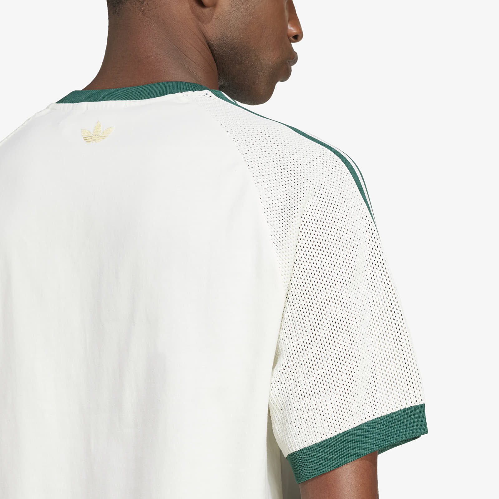 Magliette da uomo adidas Premium Knitted Tee White/ Off White