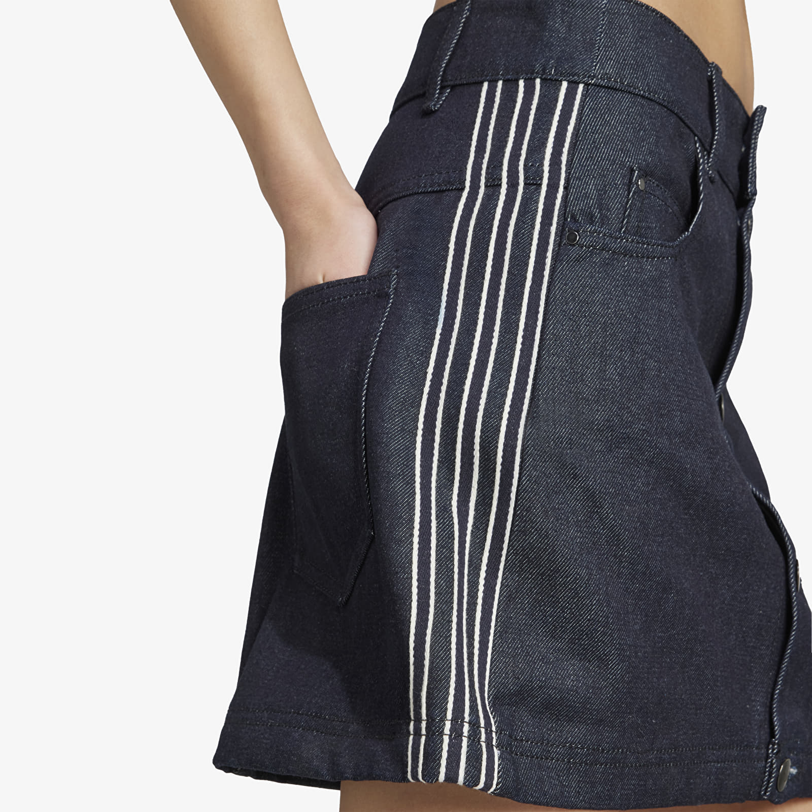 Szoknyák adidas Denim Skirt Indigo Denim