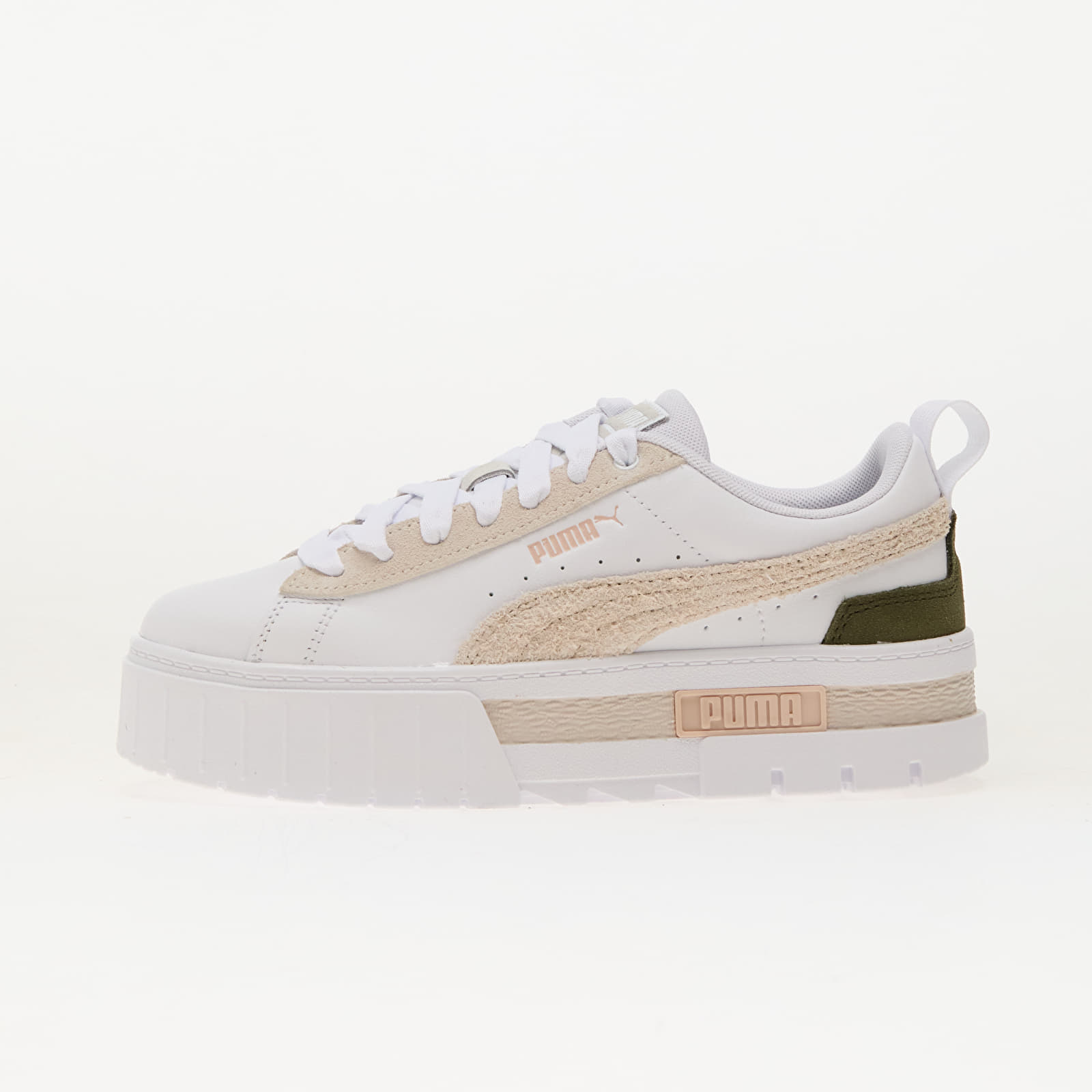 Levně Tenisky Puma Mayze Mix Wns Puma White-Alp Snw-Loden Grn