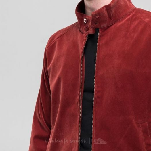 Jackets Stussy Velvet Harrington Jacket Rose Footshop
