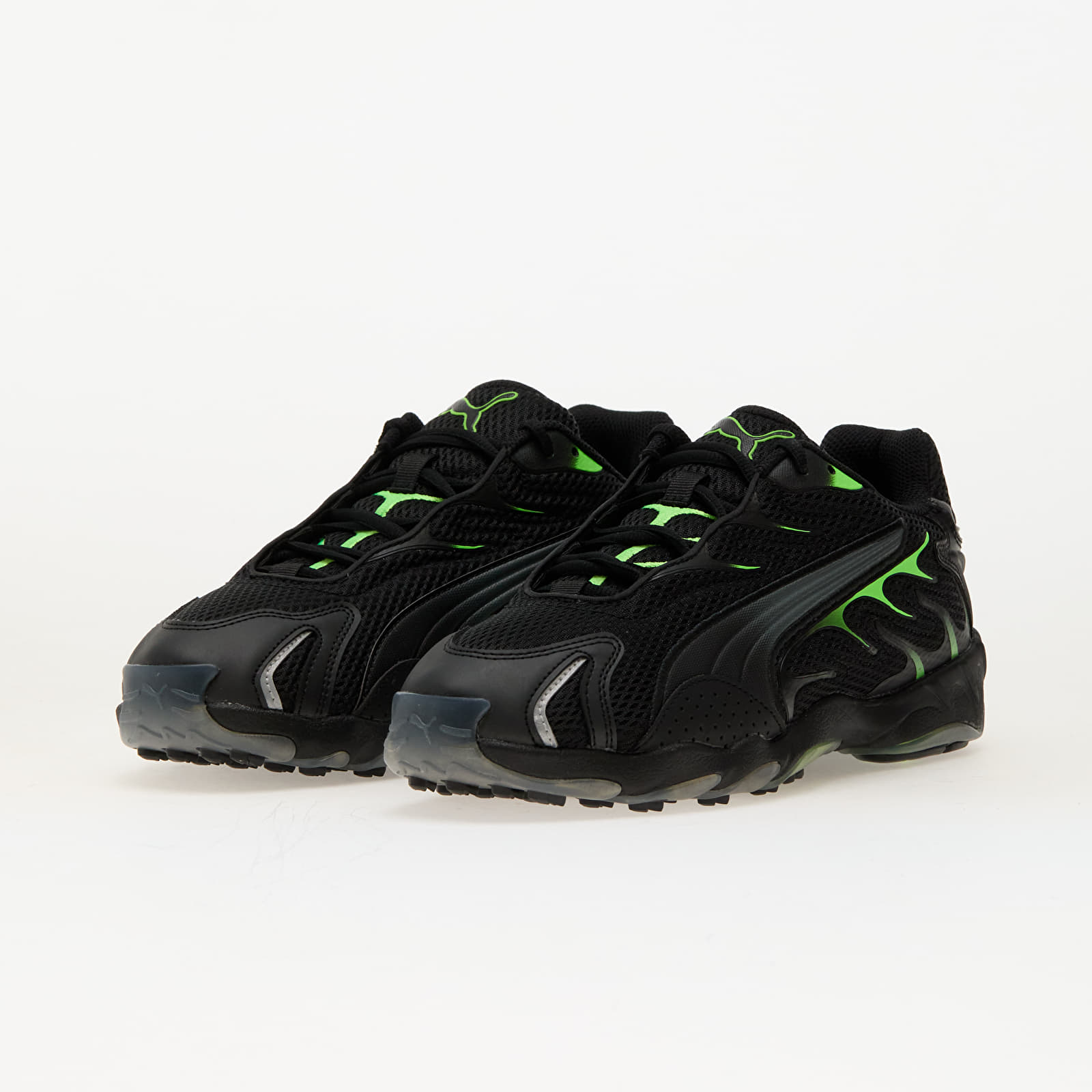 Buty męskie Puma Inhale Puma Black-Green Glare