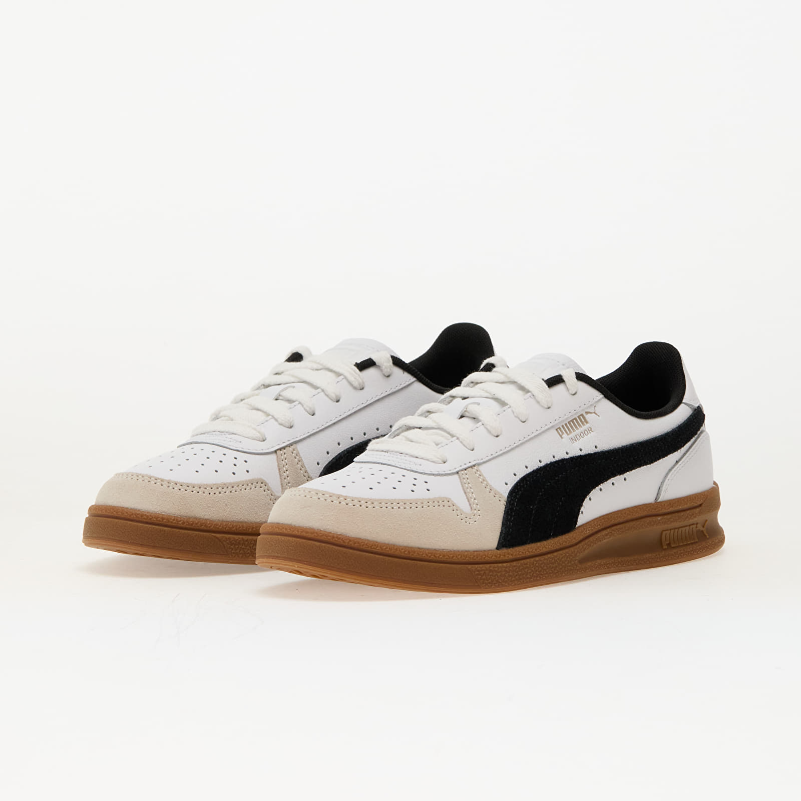 Men's shoes Puma Indoor Puma White-Puma Black-Gum