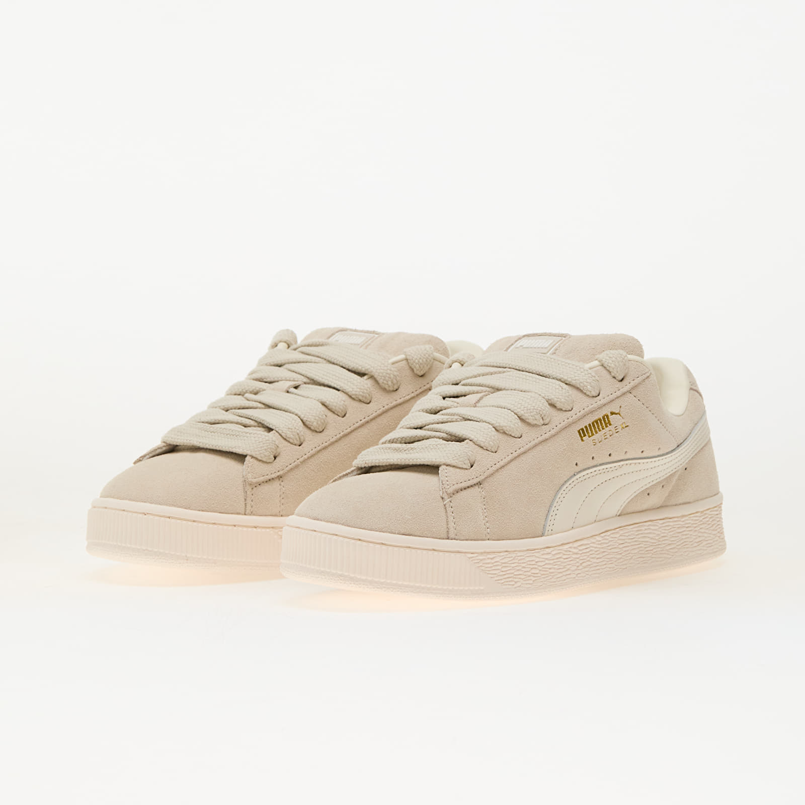 Pánske tenisky a topánky Puma Suede XL Alpine Snow-Warm White