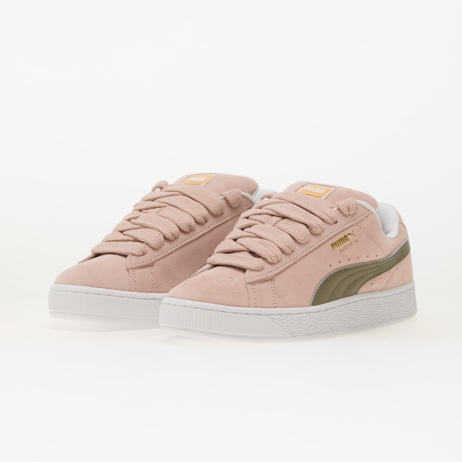 Muške tenisice Puma Suede XL Rose Quartz-Velvet Moss-PWht