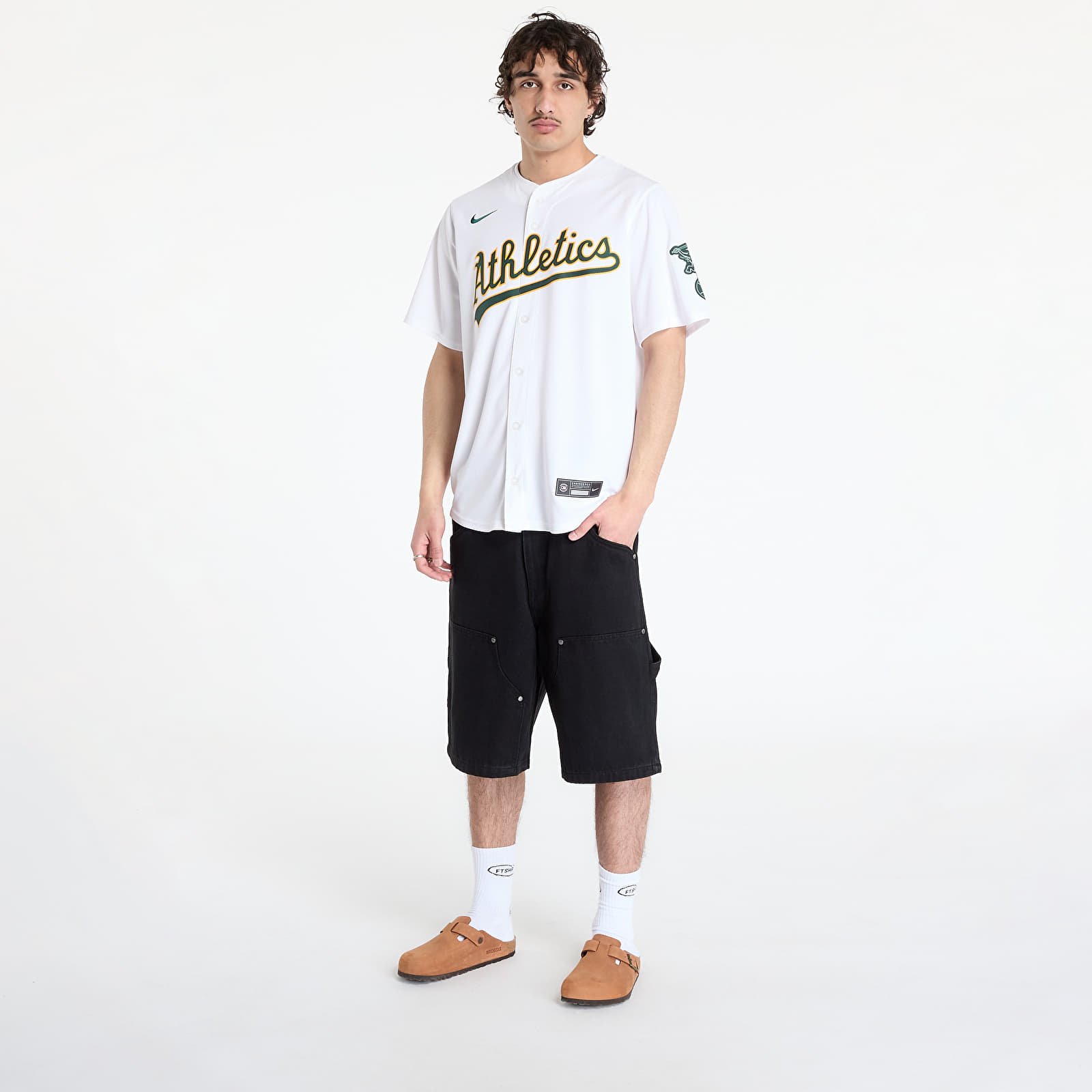 Dresy Nike Oakland Athletics MLB Limited Home Men's Jersey White