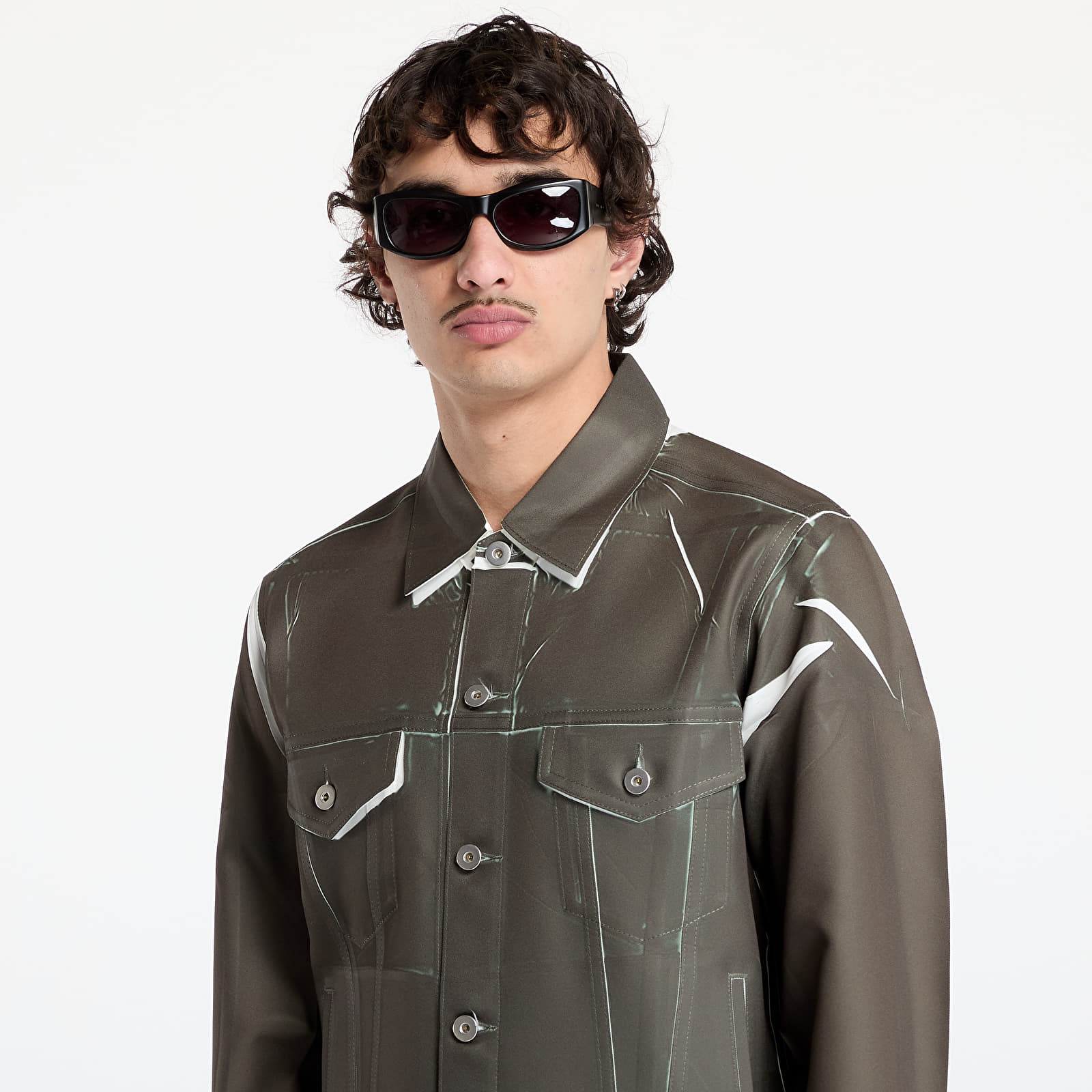 Jacken Comme des Garçons SHIRT Woven Jacket Khaki