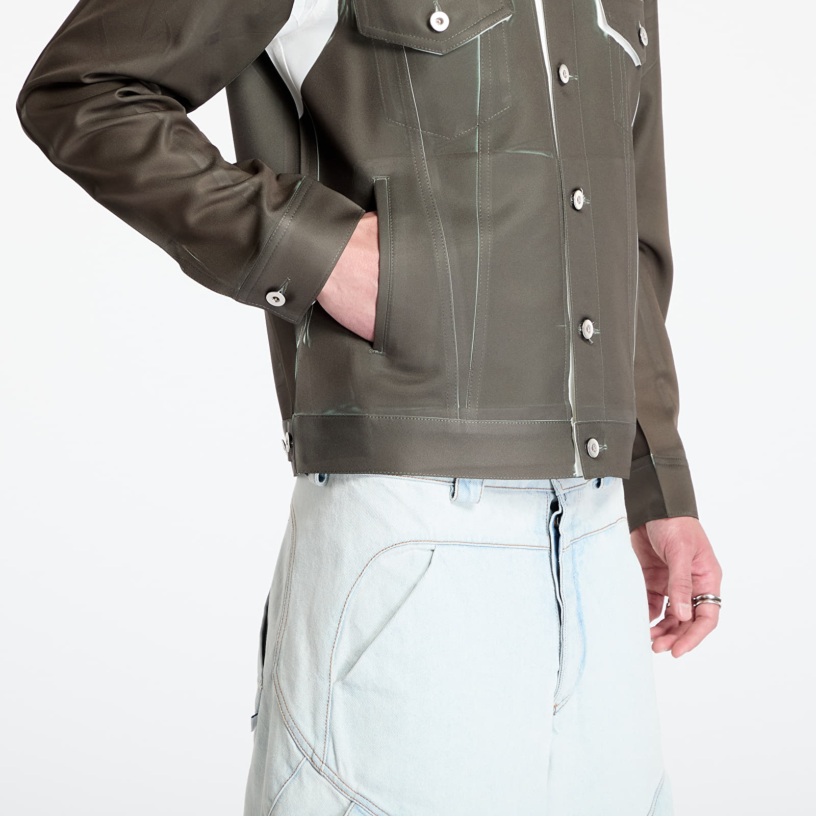 Jacken Comme des Garçons SHIRT Woven Jacket Khaki