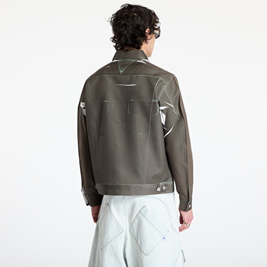 Jackets Comme des Garçons SHIRT Woven Jacket Khaki (FO-J503 KHAKI