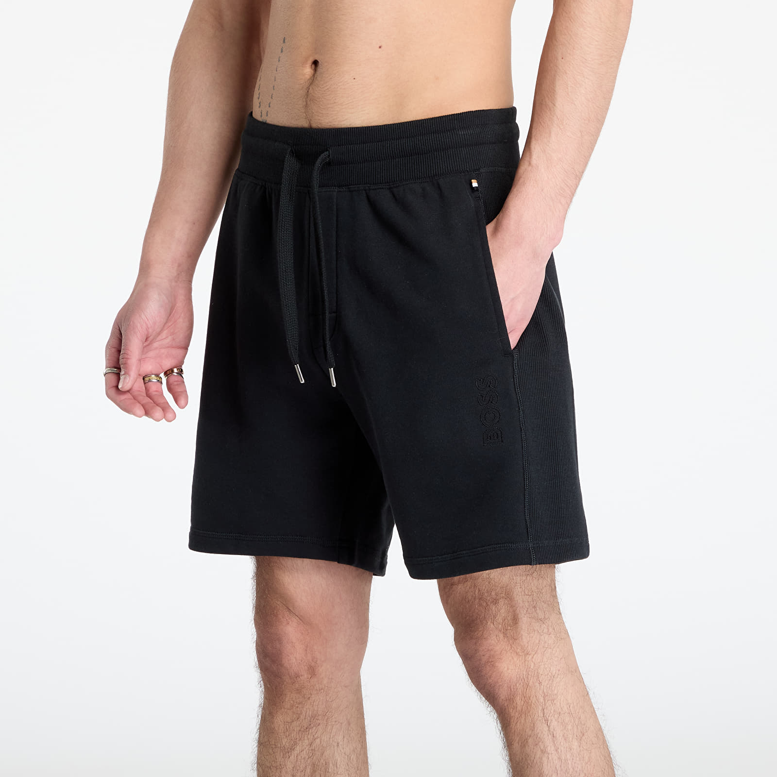 Pánské kraťasy Hugo Boss Men-L-David Shorts Black