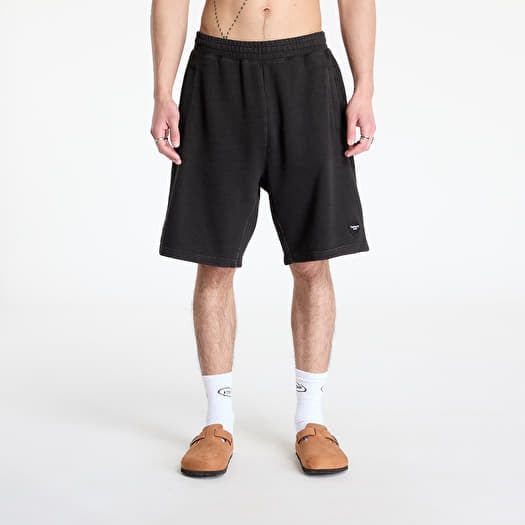 Šortai Carhartt WIP Ingo Sweat Short Black Garment Dyed