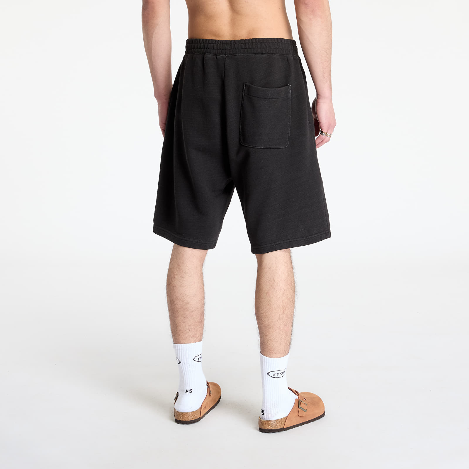 Kurzhosen Carhartt WIP Ingo Sweat Short Black Garment Dyed