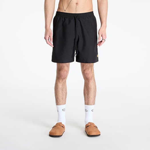 Carhartt WIP Chase Swim Trunks Black/ Gold