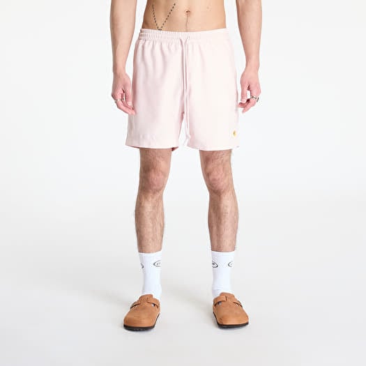 Carhartt WIP Chase Swim Trunks Air Pink/ Gold